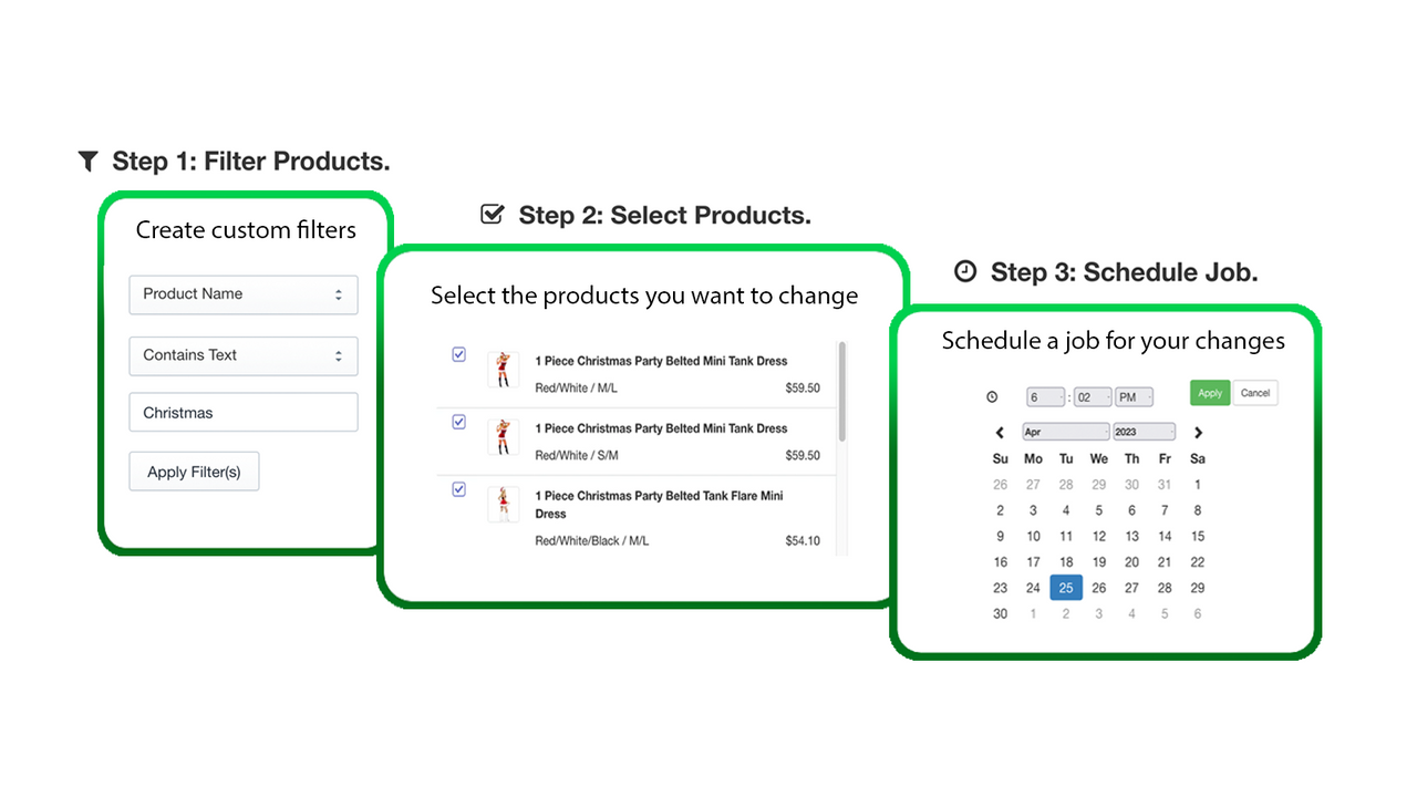 Simplify Bulk Price Editor - 3 étapes simples