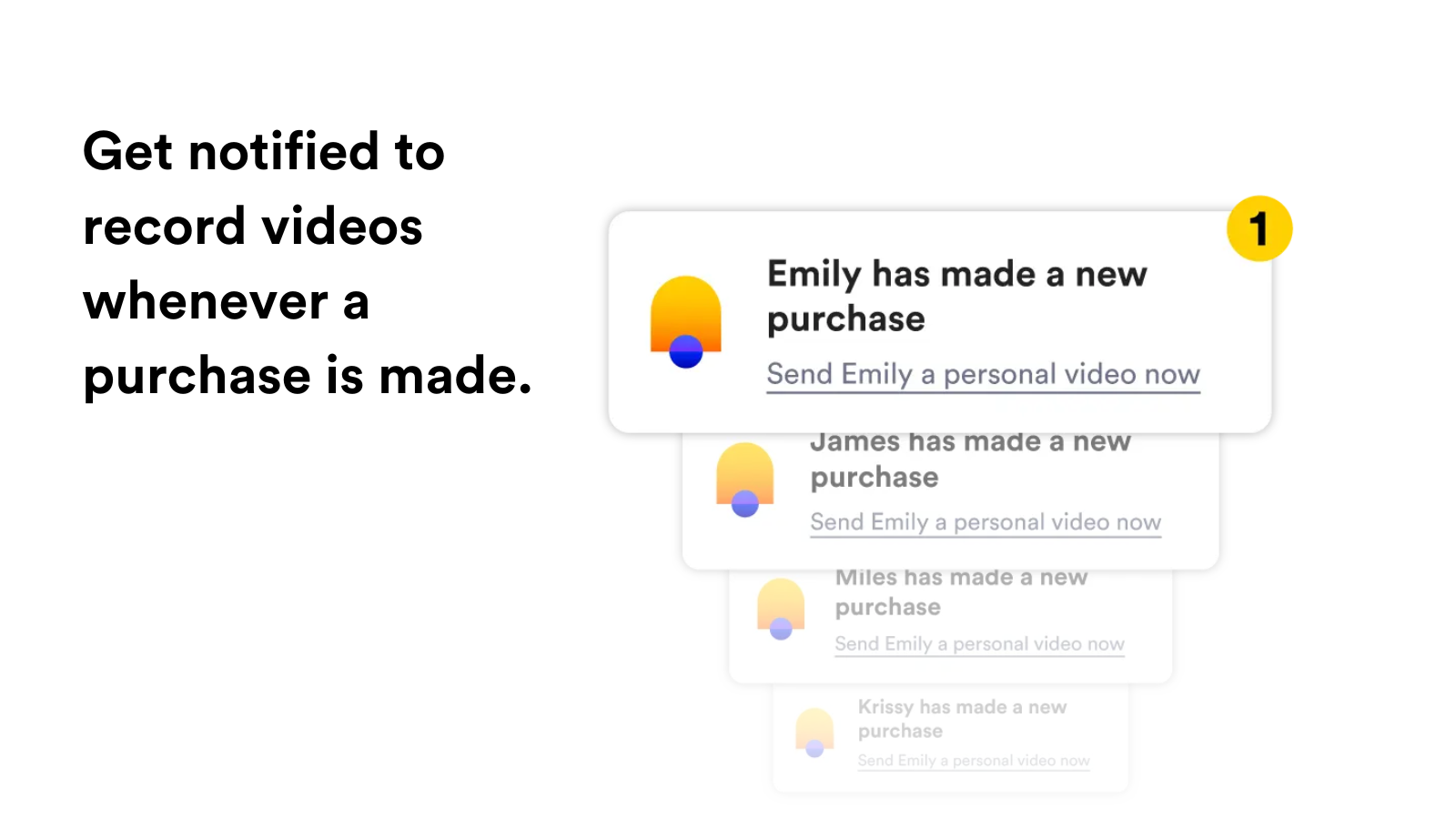 Convert more shoppers with thank you for your order videos