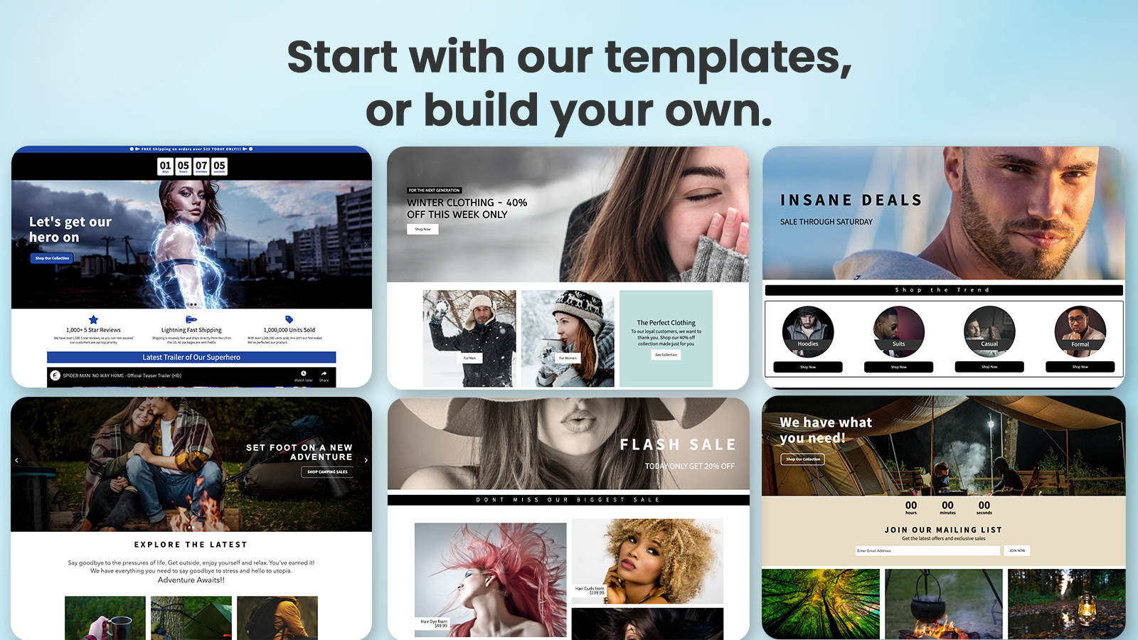 Mordecai ‑ Page Builder Screenshot