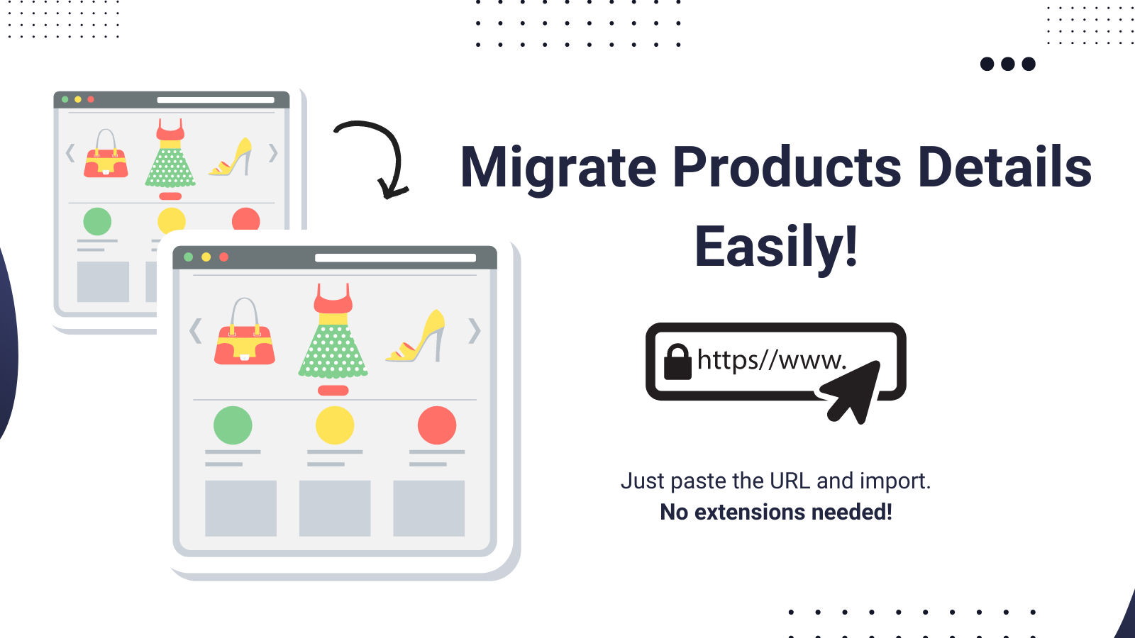Migrate products easily