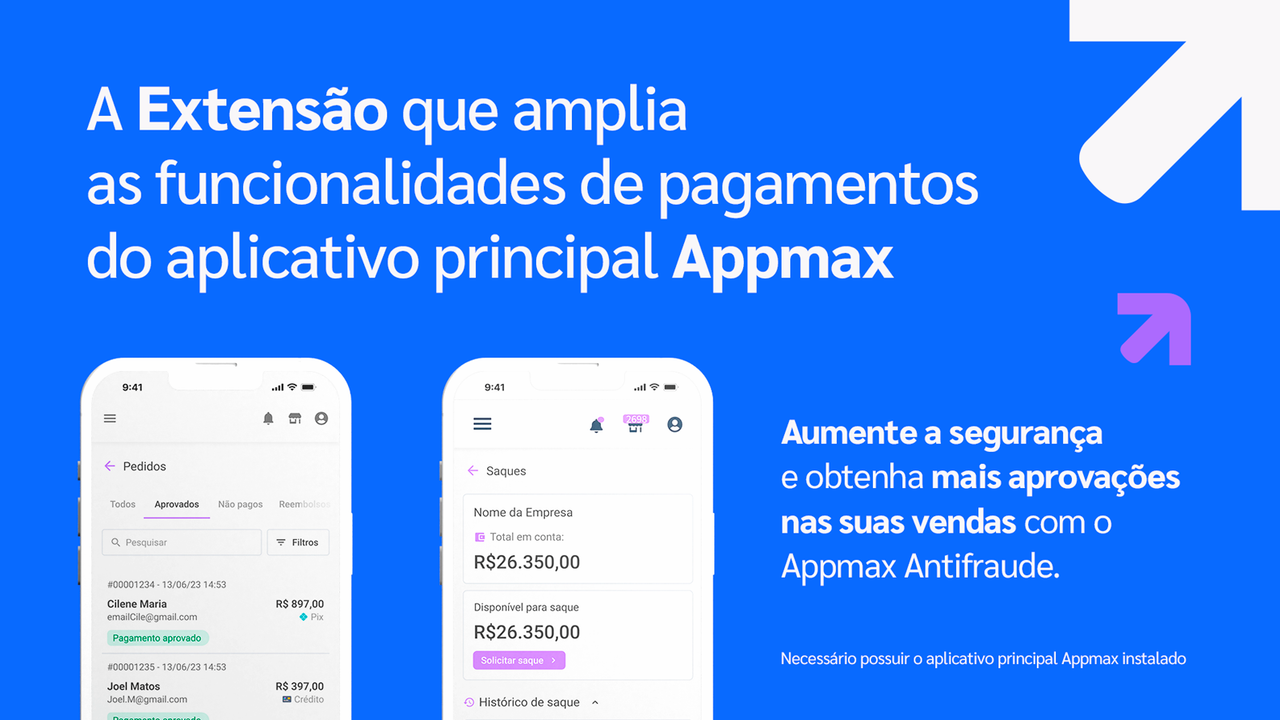 Appmax Antifraude Screenshot