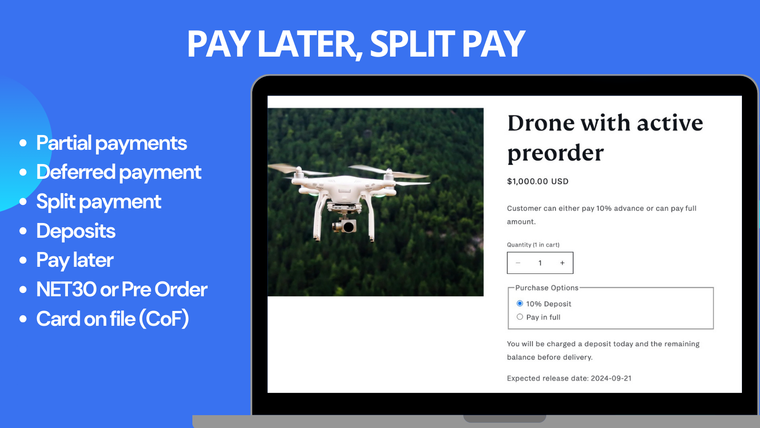 Pay Later, Split Pay ‑ Cypher Screenshot