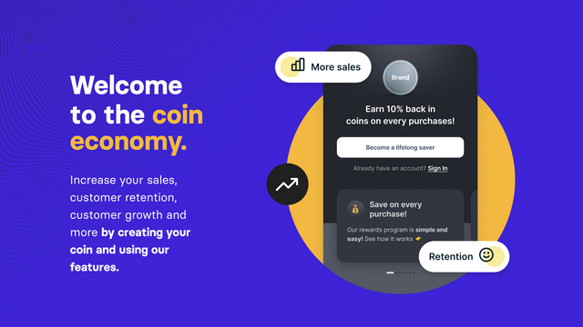 Welcome to the coin economy.