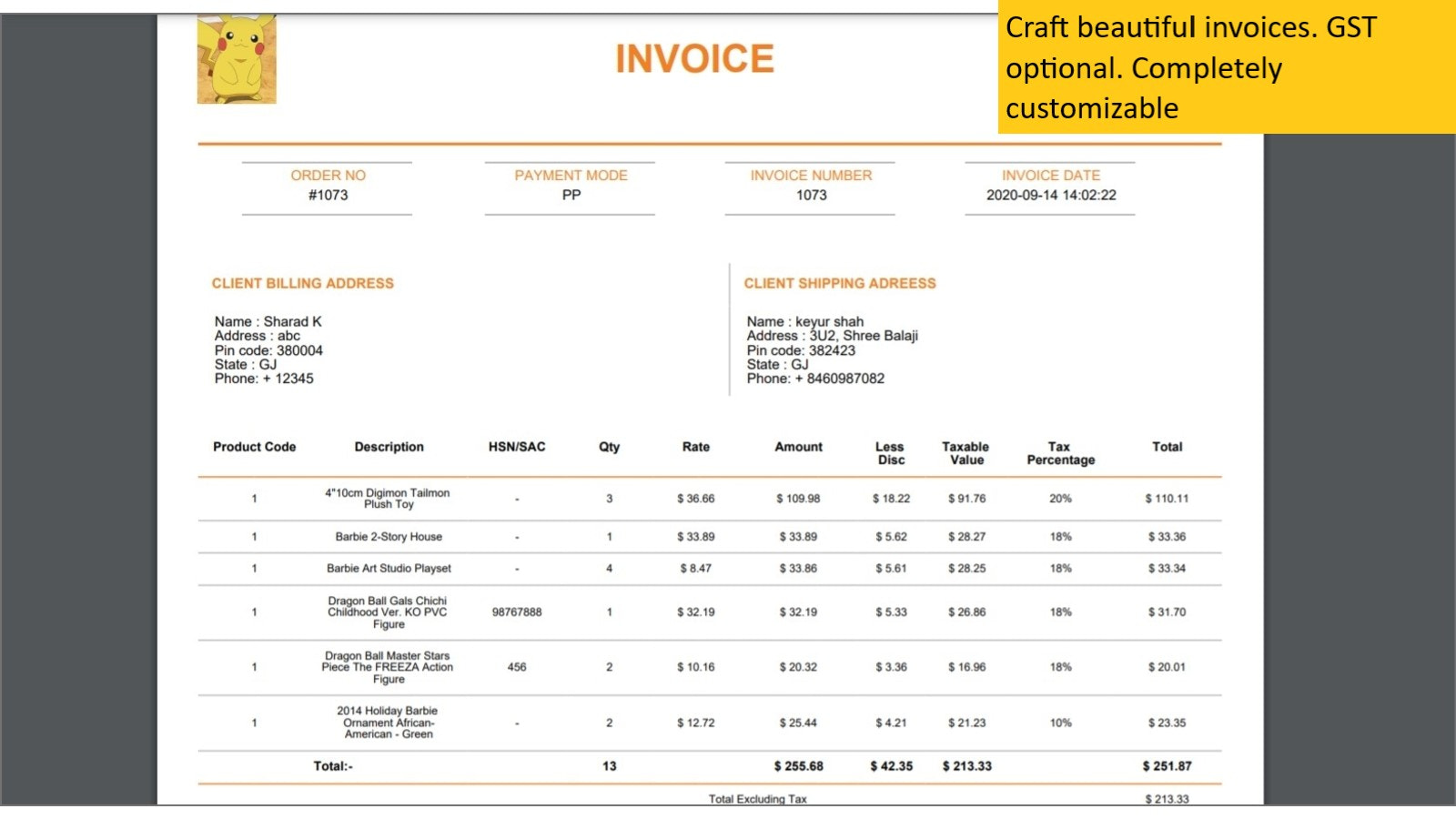 Invoice