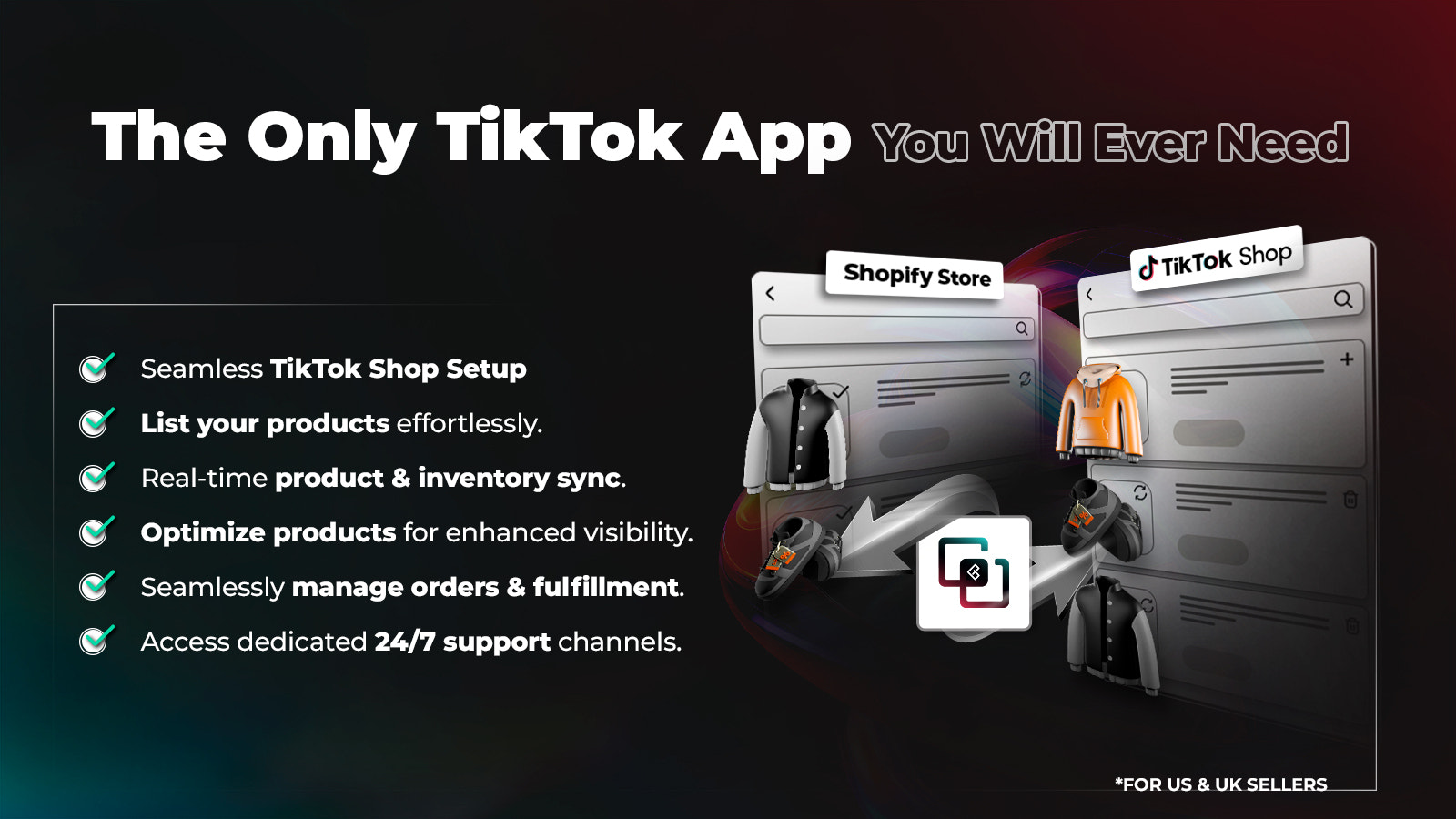 Förenklar försäljning på TikTok Shop med enkel integration