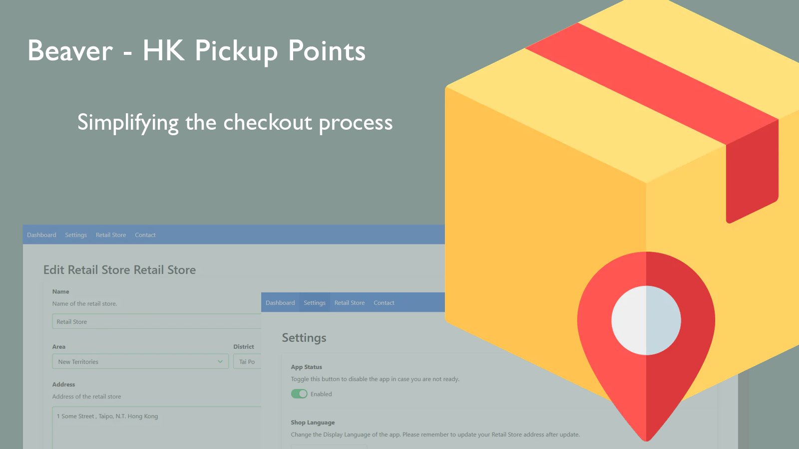 Beaver ‑ HK Pickup Points Screenshot