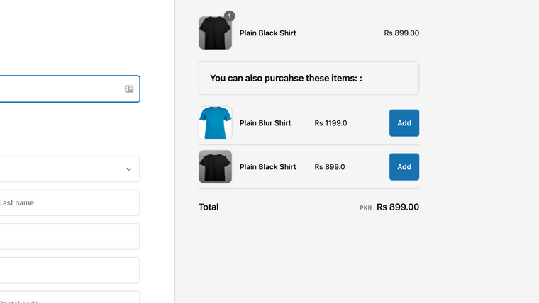 Checkify ‑ Customize Checkout Screenshot