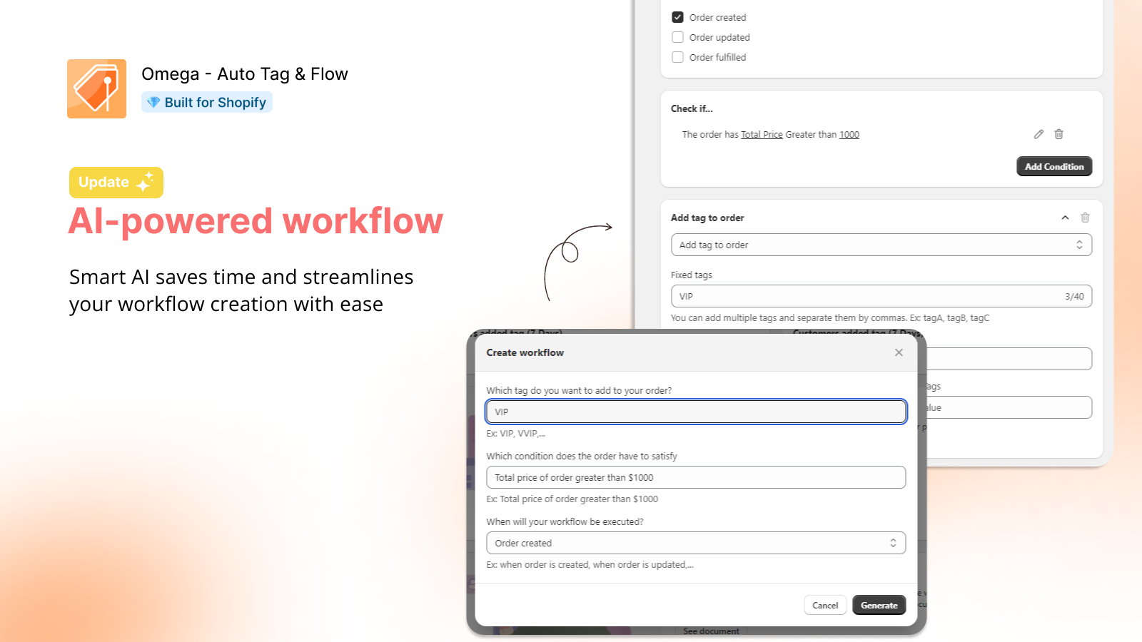 AI-powerd workflow