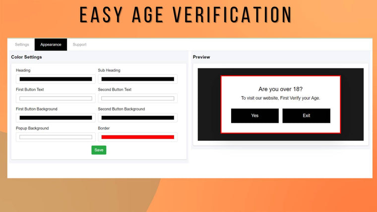 Easy Age Verification Screenshot