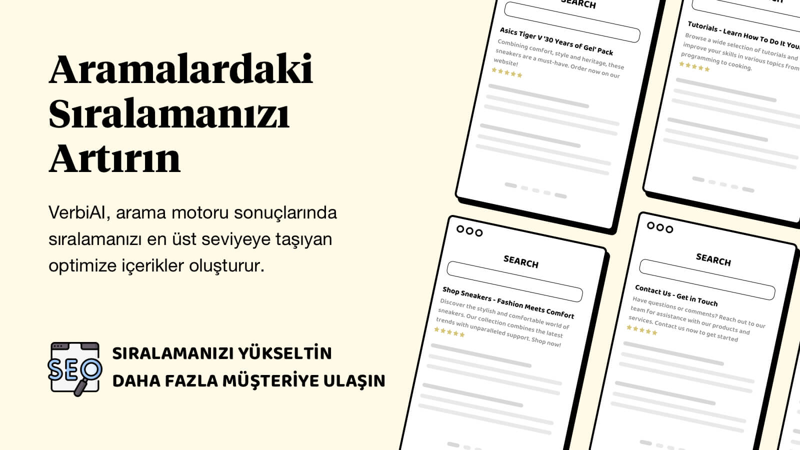 Google, Bing ve Yandex SEO sıralamanızı artırın