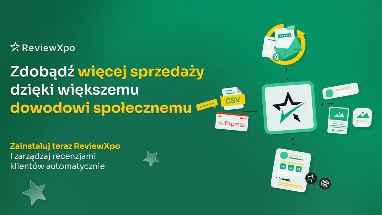 Zainstaluj teraz aplikację do recenzji produktów