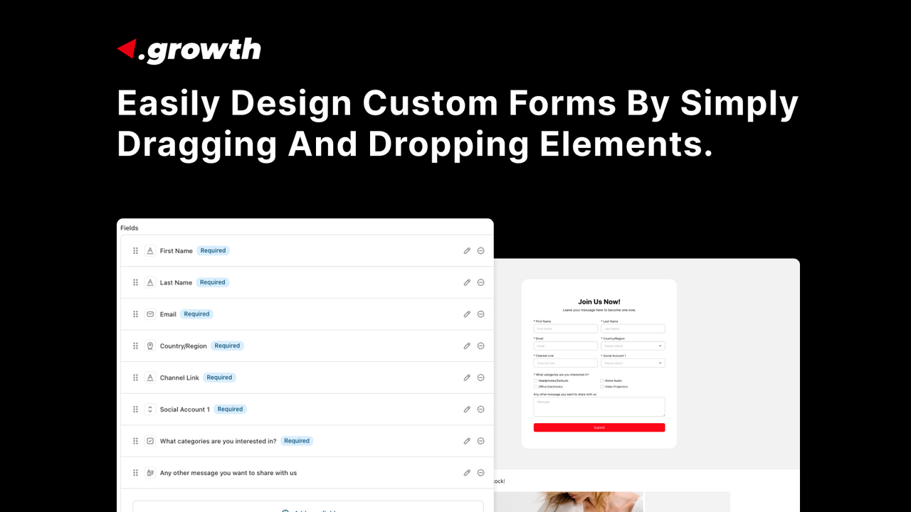 FastGrowth Forms Screenshot