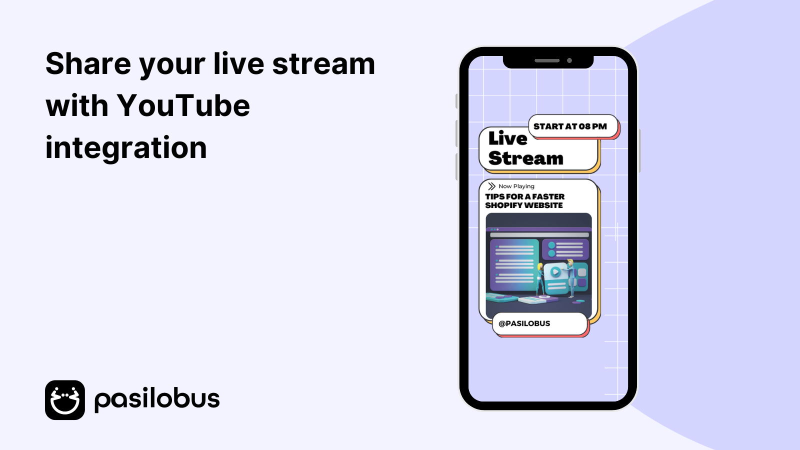 Del din livestream med YouTube-integration - Socialverse