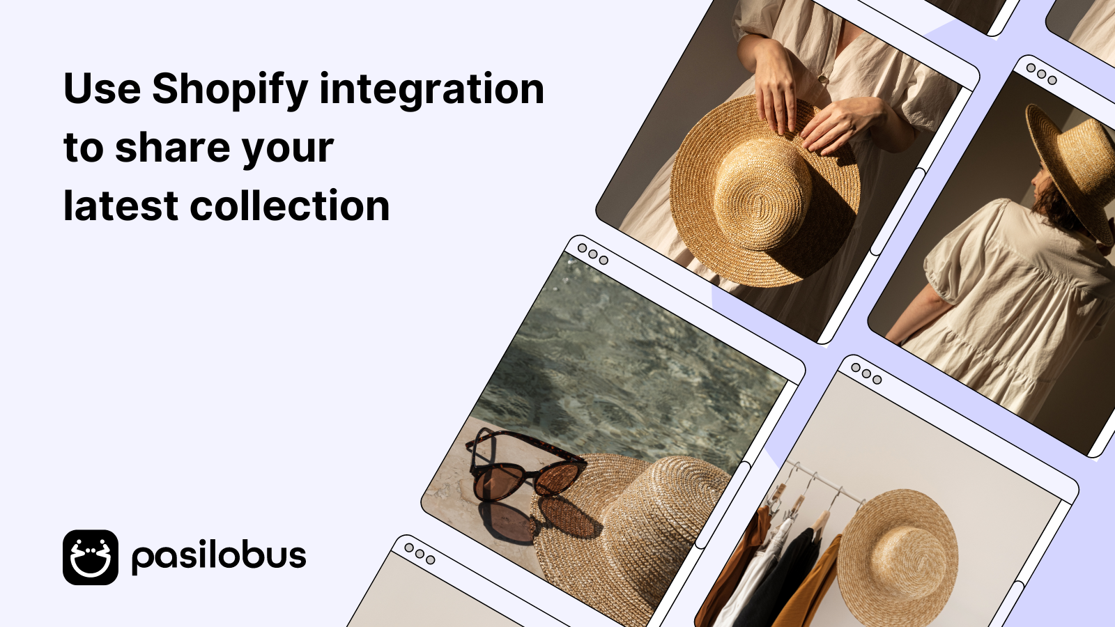 Brug Shopify-integration til at dele din seneste kollektion 