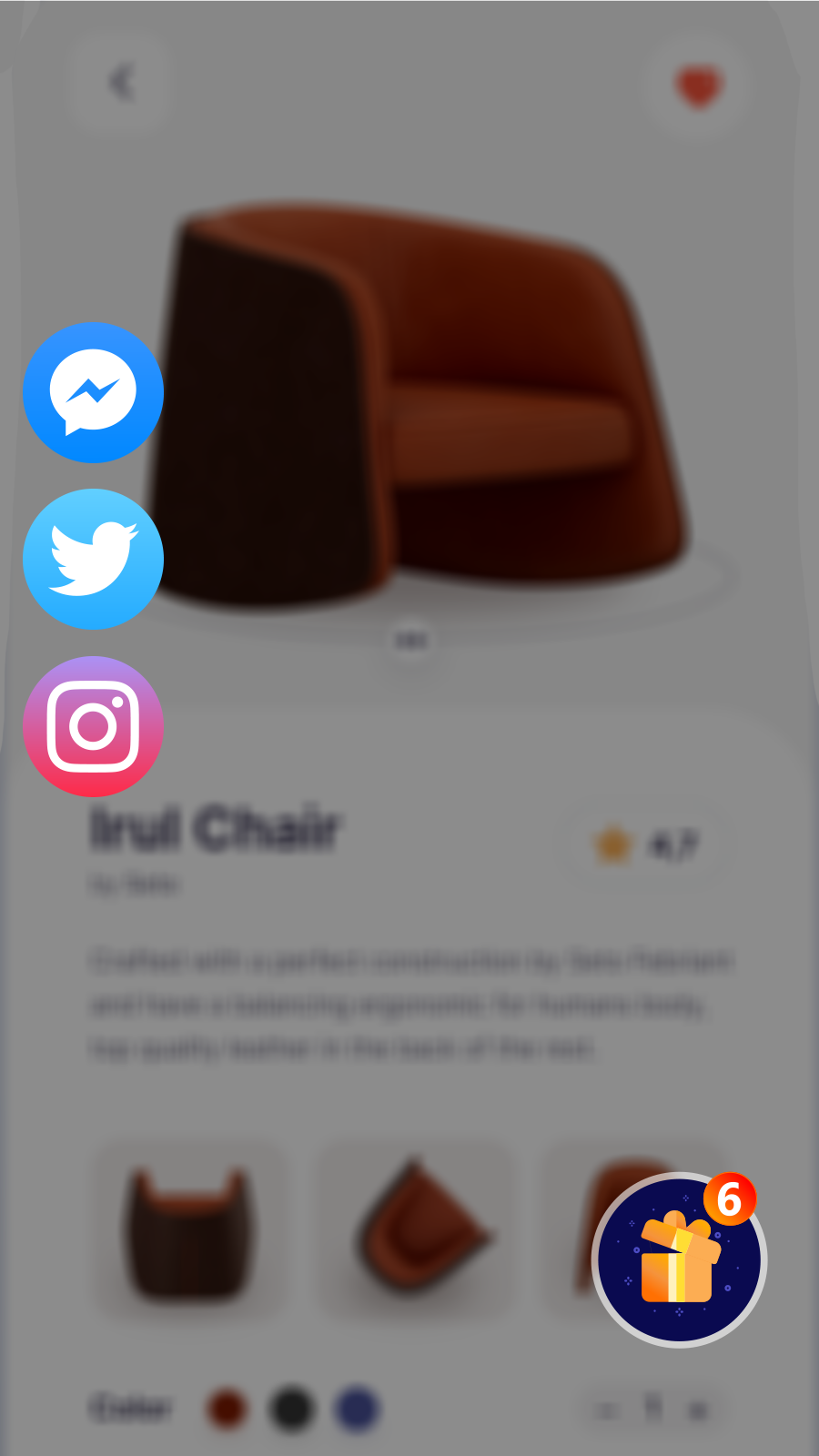 MaxLeads ‑ CTA, Social buttons Screenshot