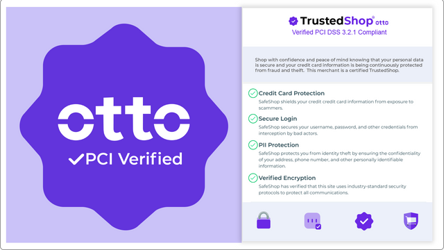 SafeShop Protected Promise zeigt, dass Sie verifiziert & geschützt sind