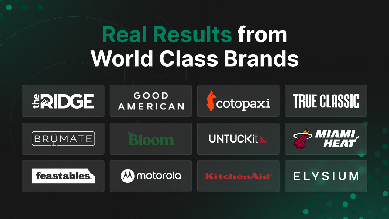 Real Results From World Class Brands