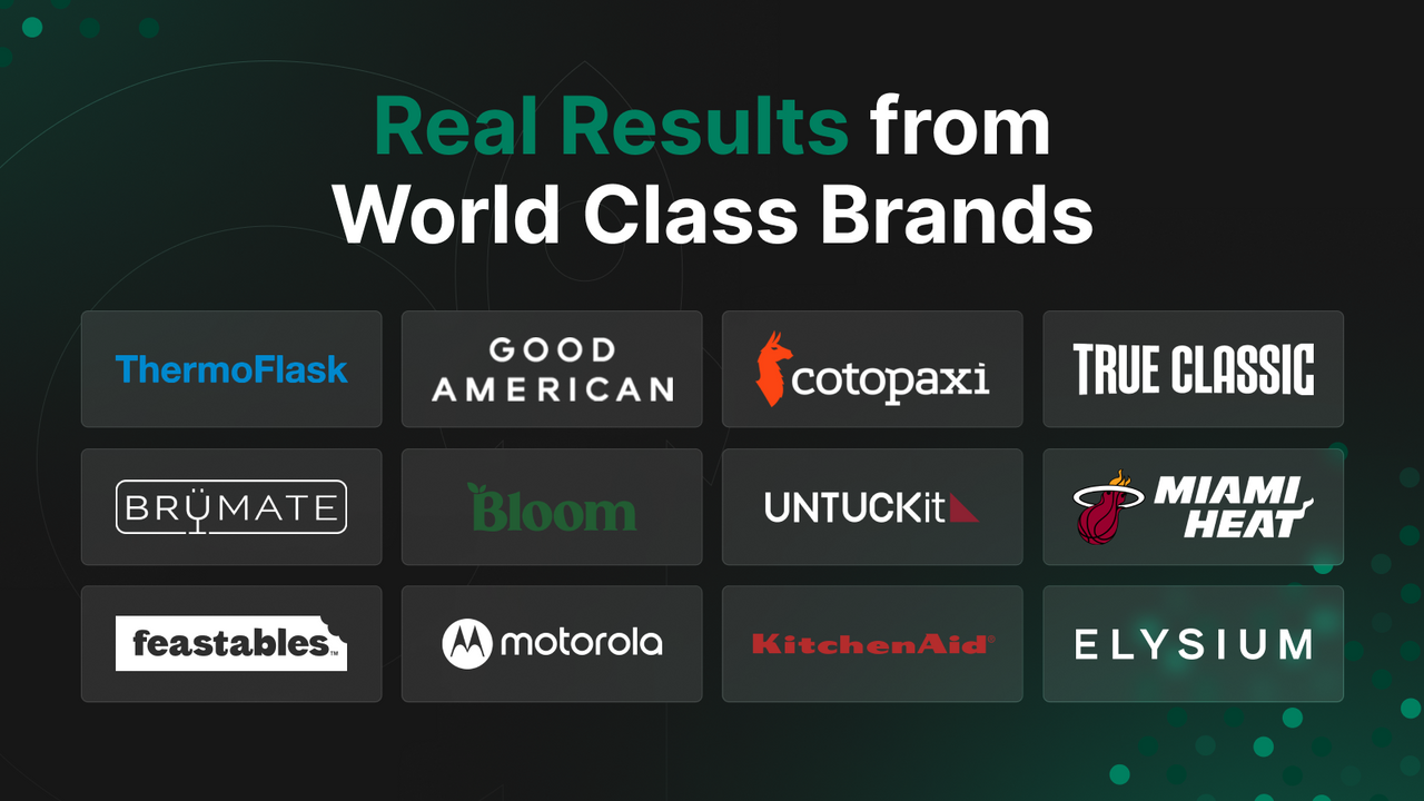 Real Results from World Class Brands