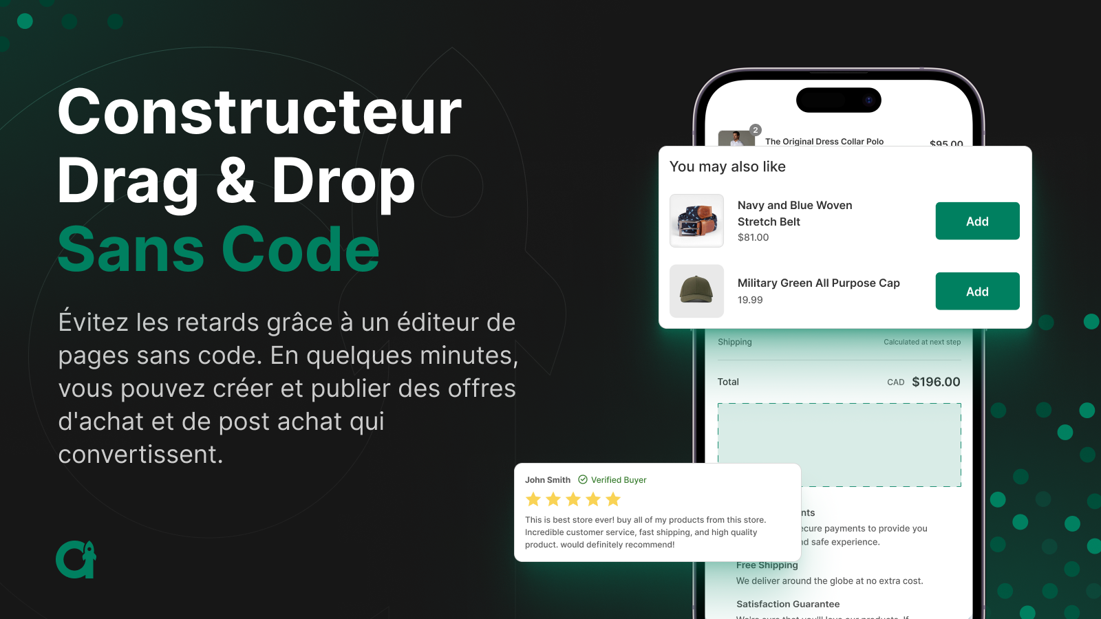 Constructeur Drag & Drop Sans Code