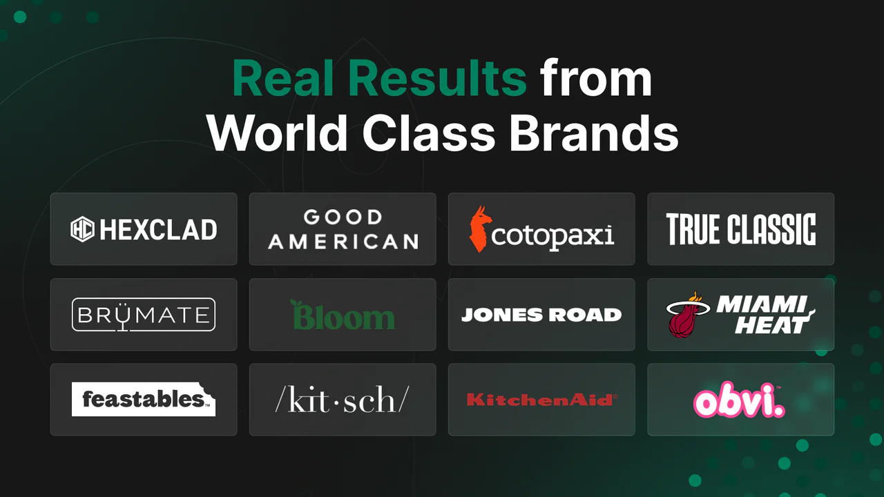 Real Results from World Class Brands