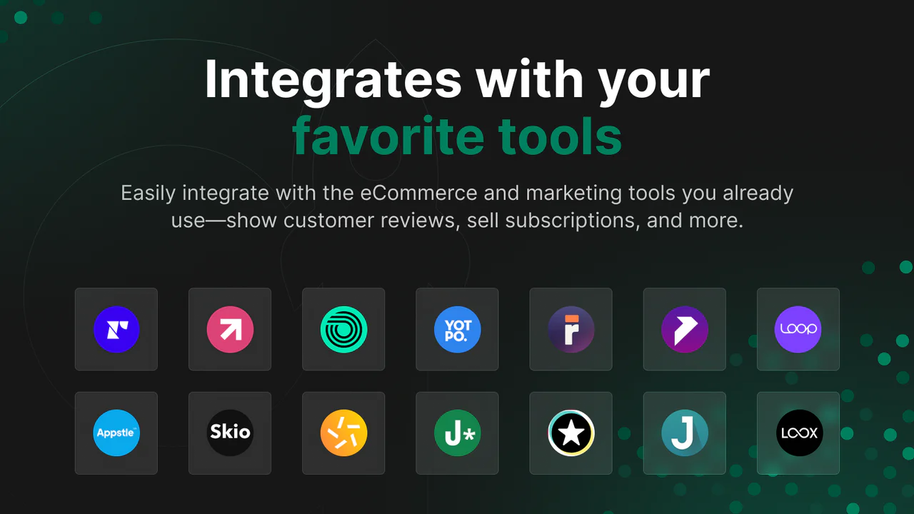 Integrates With Your Favorite Tools