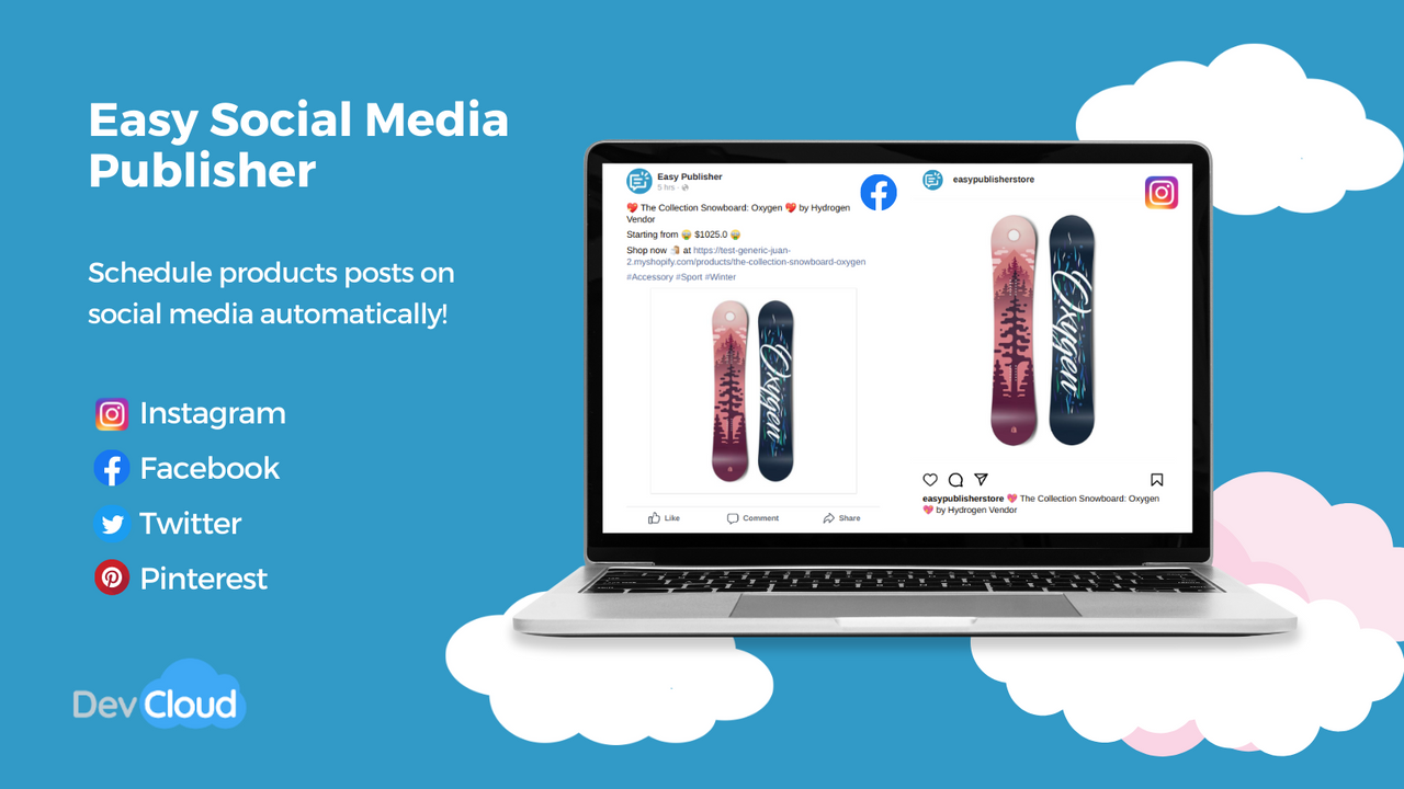 Social Publisher by DevCloud Screenshot