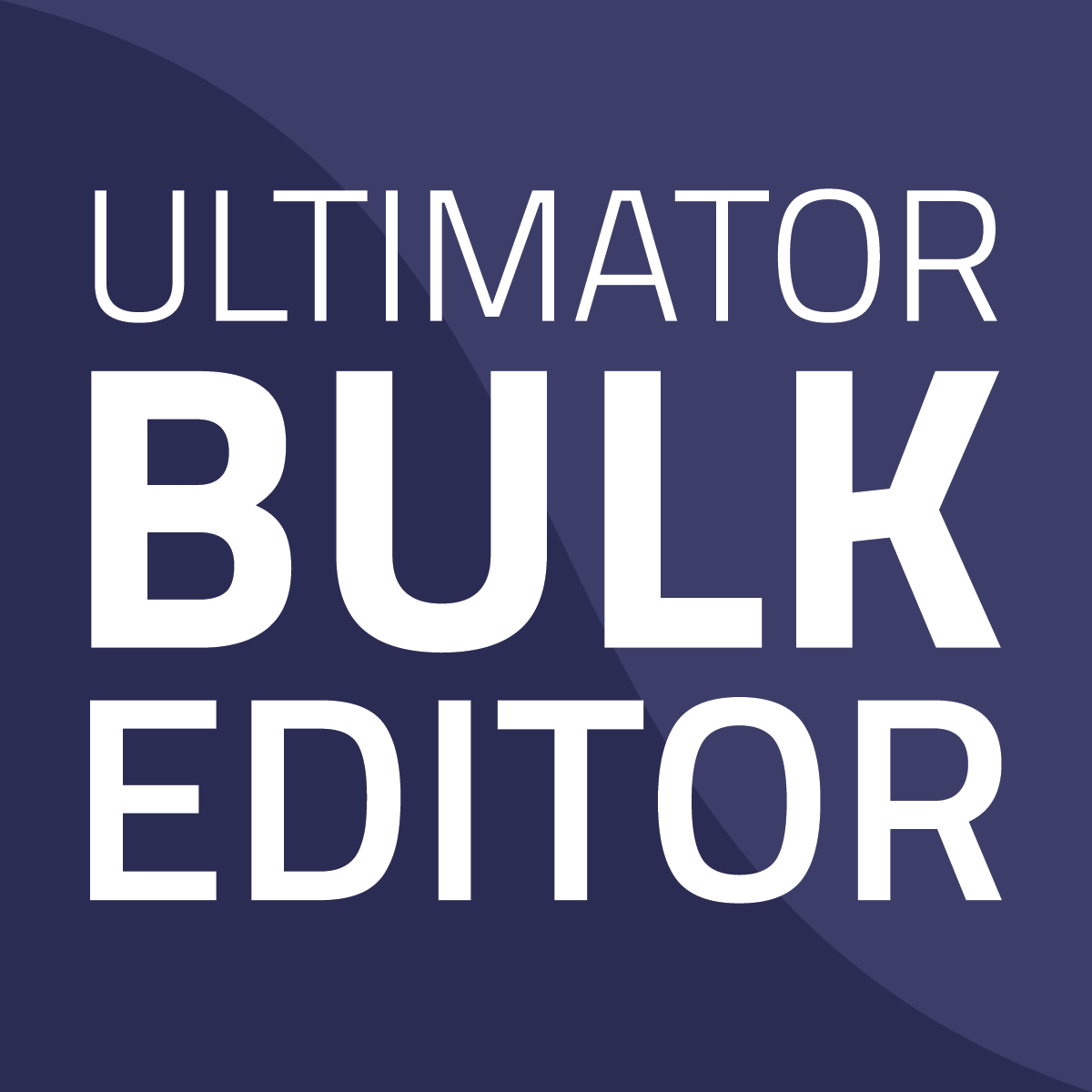 Ultimator Bulk Editor icon