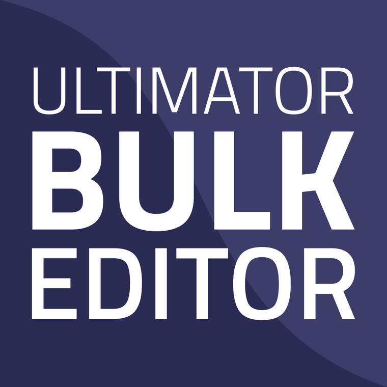 Ultimator Bulk Editor