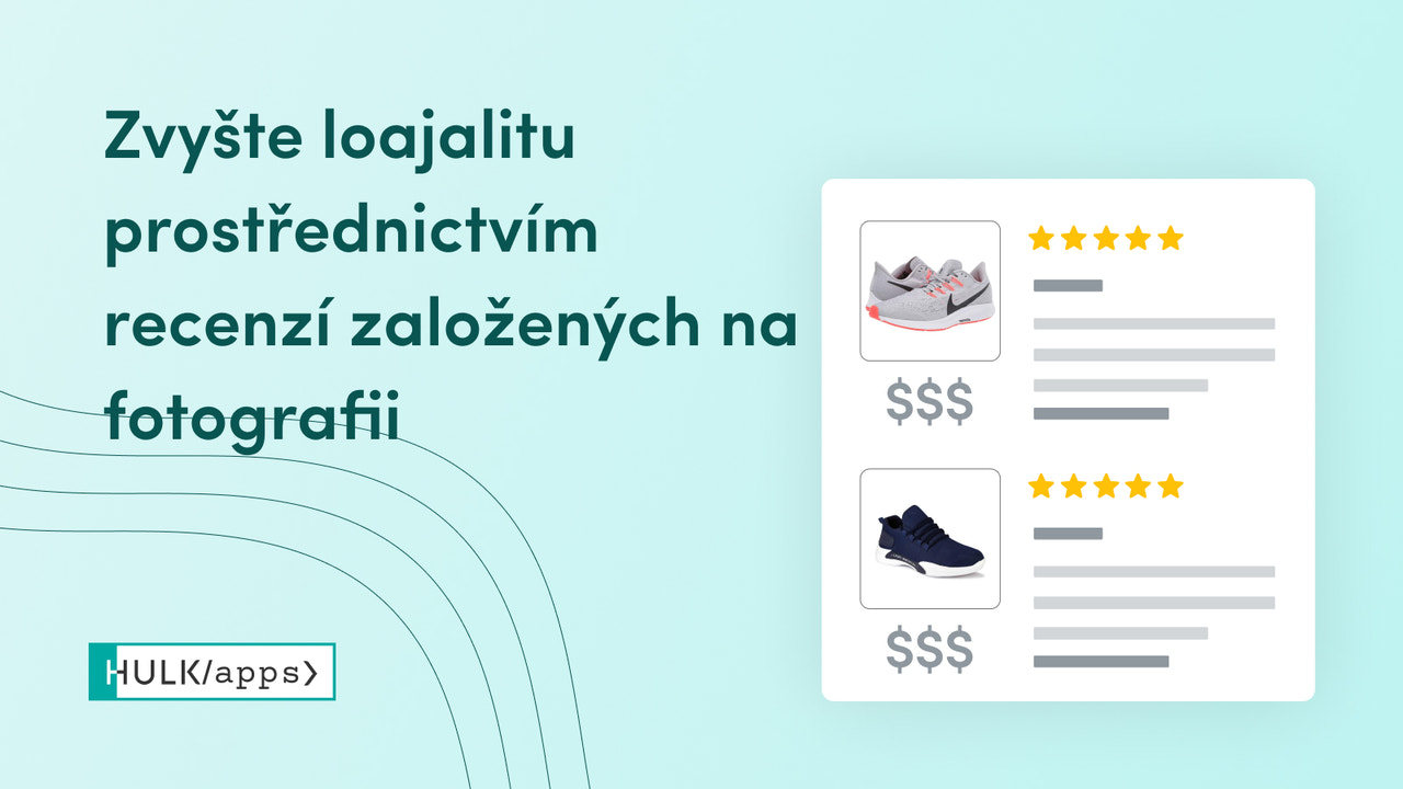 Aplikace Shopify Product Reviews od HulkApps