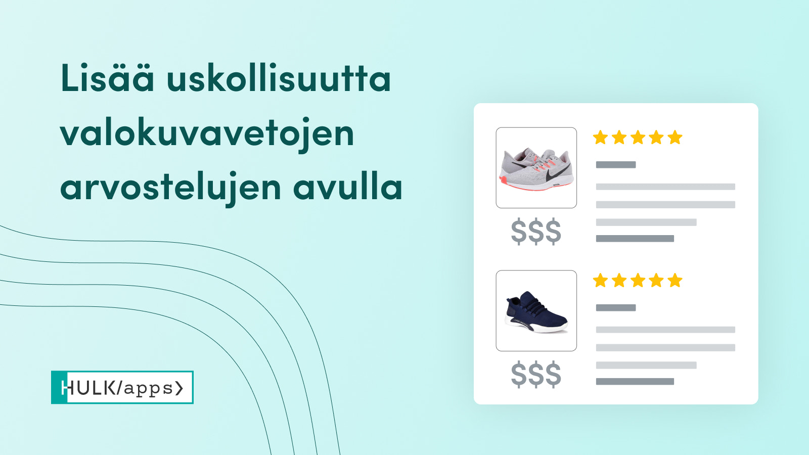 HulkAppsin Shopify-tuotearvostelusovellus