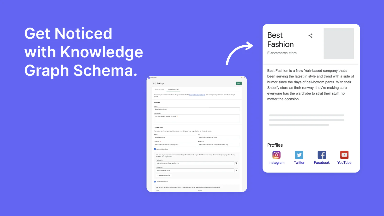 Faites-vous remarquer avec le schéma Knowledge Graph.