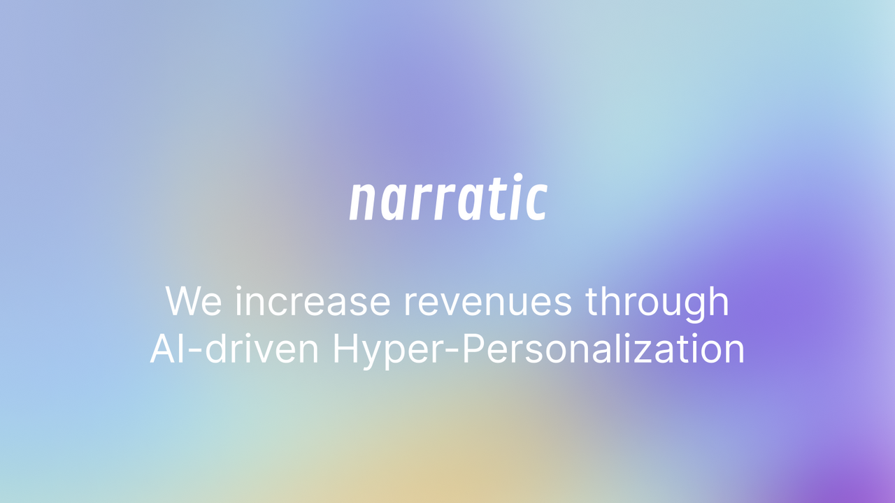 Narratic enables hyper-personalized content