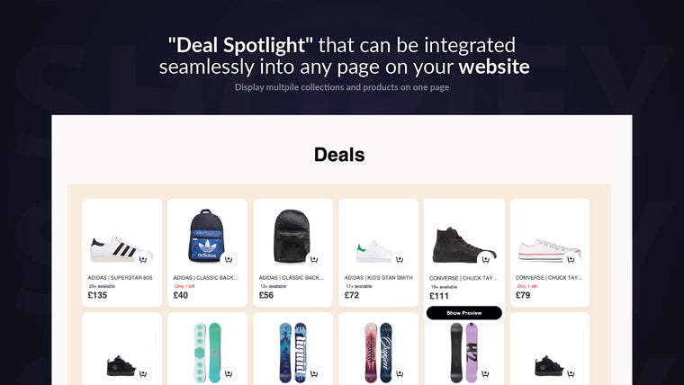 Deals Day ‑ Promo & Preview Screenshot