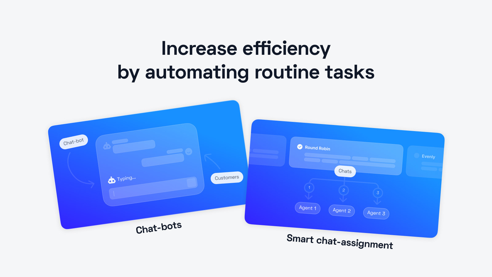 Increase efficiency by automating routine tasks
