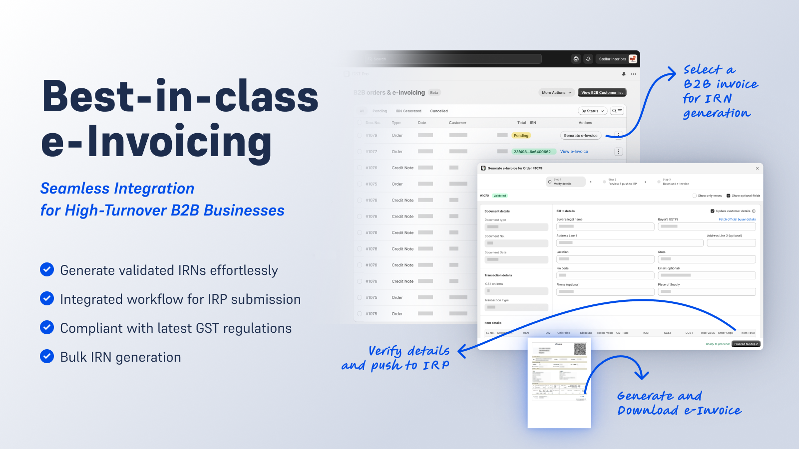 GST Pro ‑ Invoices for India Screenshot