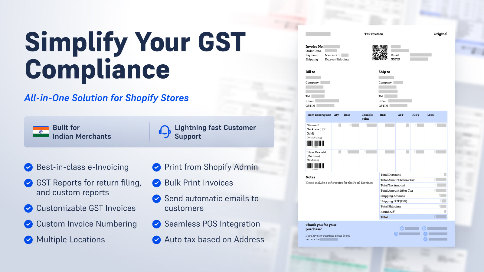 GST Pro ‑ Invoices for India Screenshot