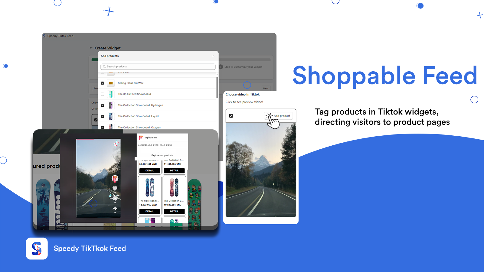 shoppable feed