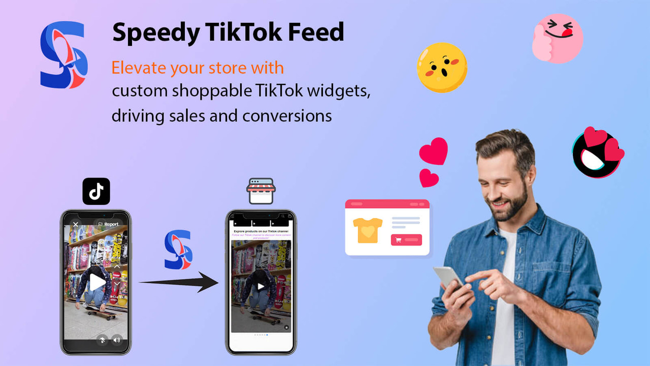 Speedy ‑ TikTok Feed Screenshot