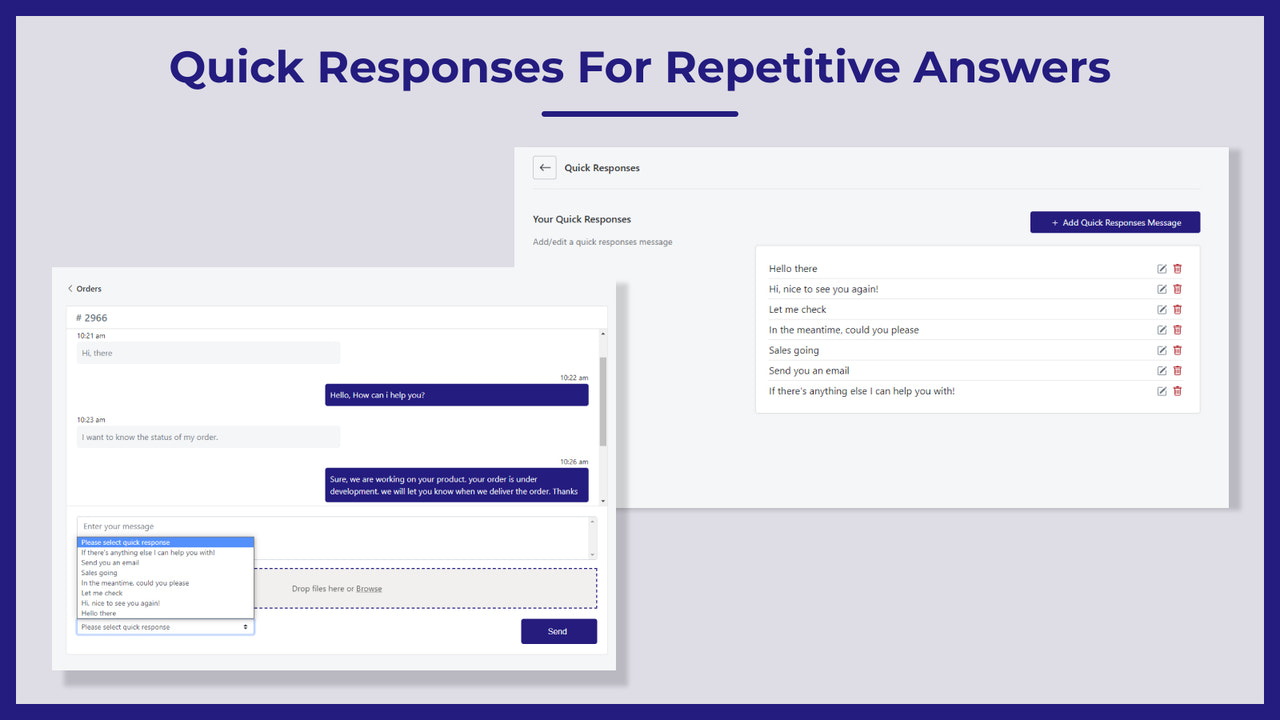 Respostas Rápidas Para Respostas Repetitivas