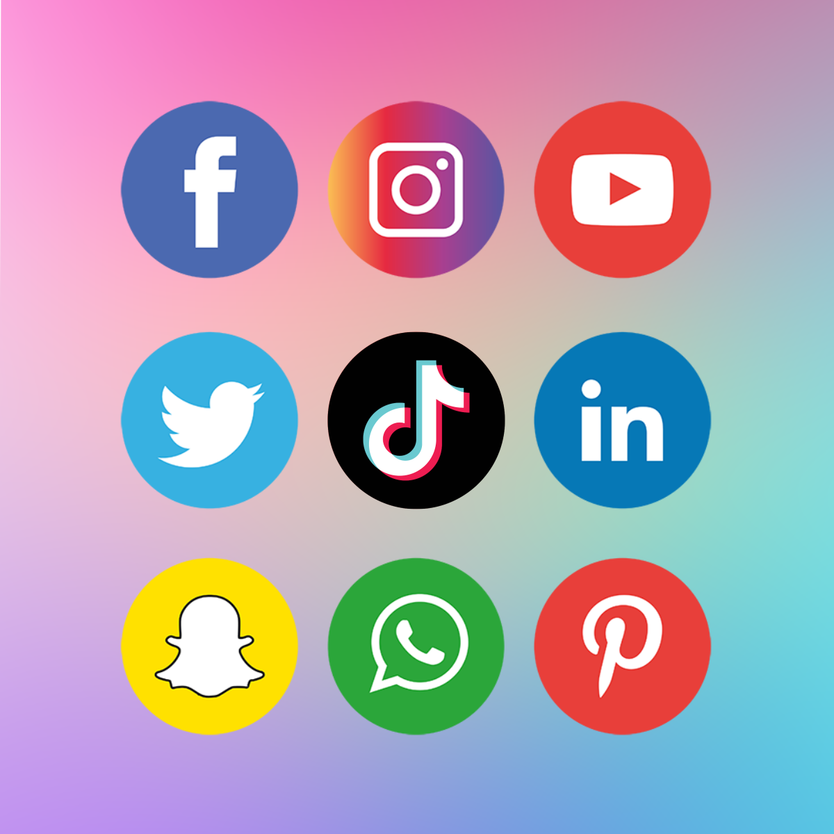 cool icons social media