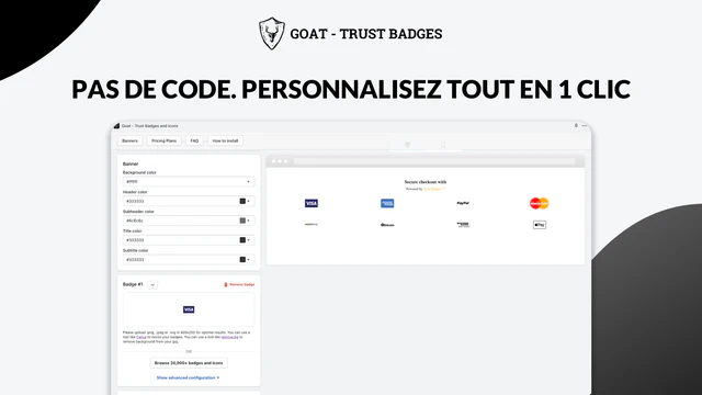 badges de confiance ; trust badges ; trust icons ; securité badg