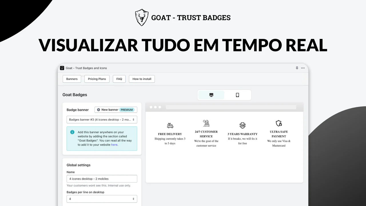 emblemas de confiança, logotipo, logotipos, ícones