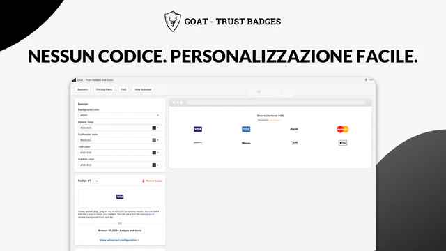 badge de confiance ; badge della fiducia ; icone della fiducia ;