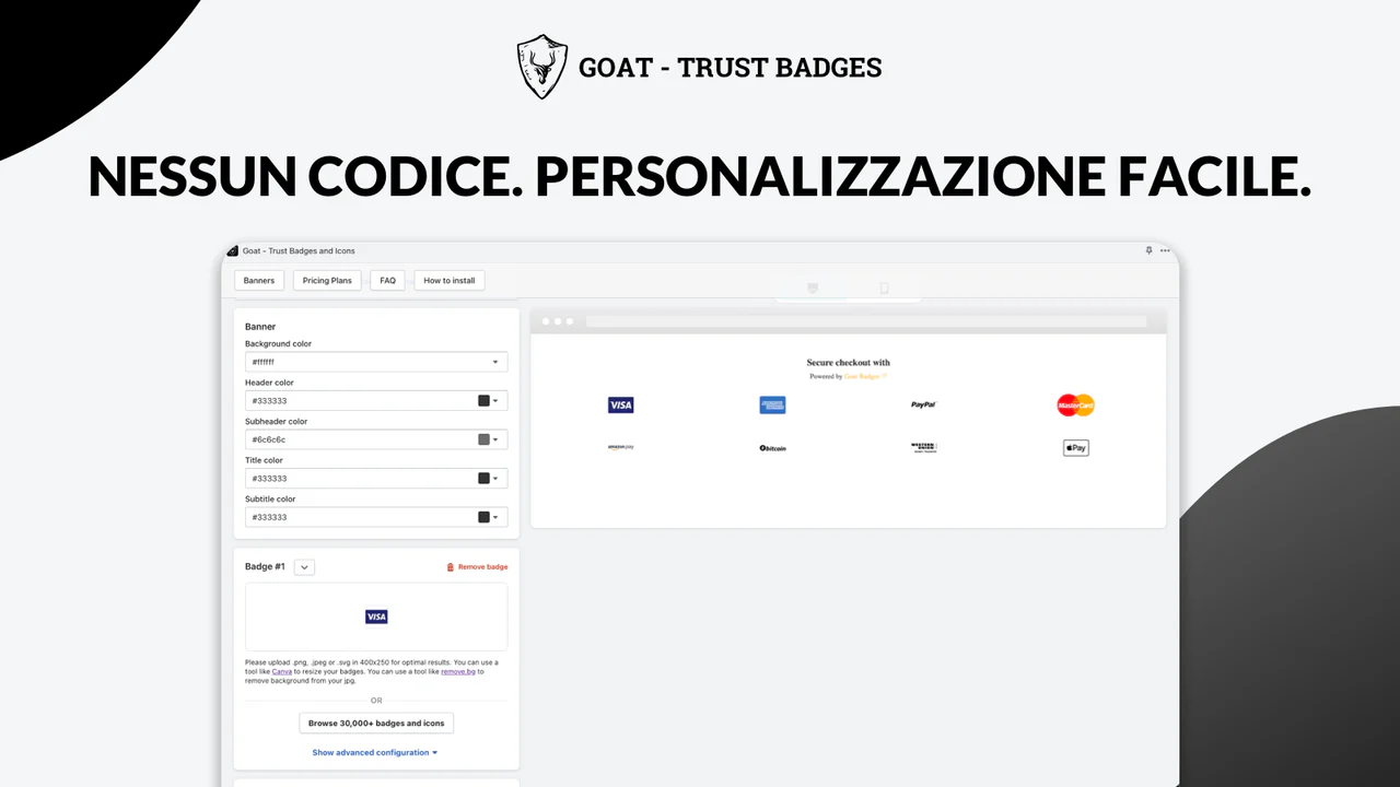 badge de confiance ; badge della fiducia ; icone della fiducia ;