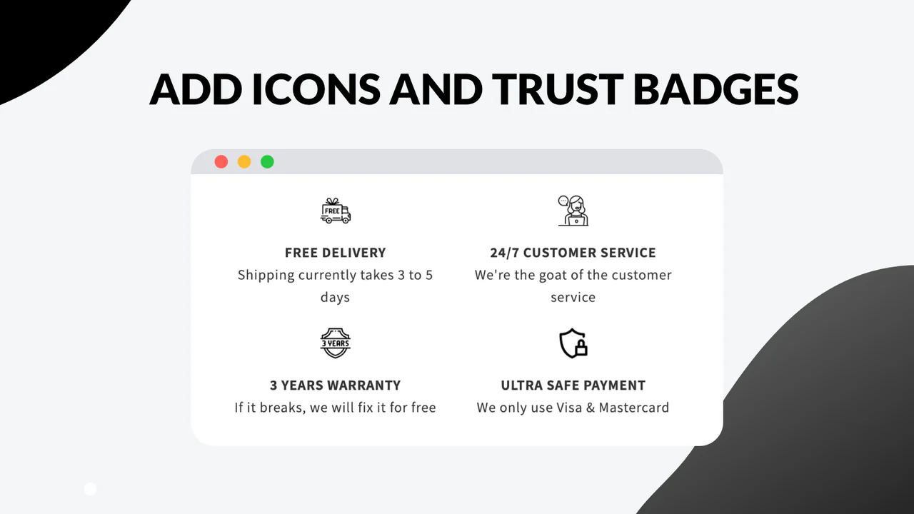 Goat ‑ Trust Badges and Icons - Goat Badges and Icons