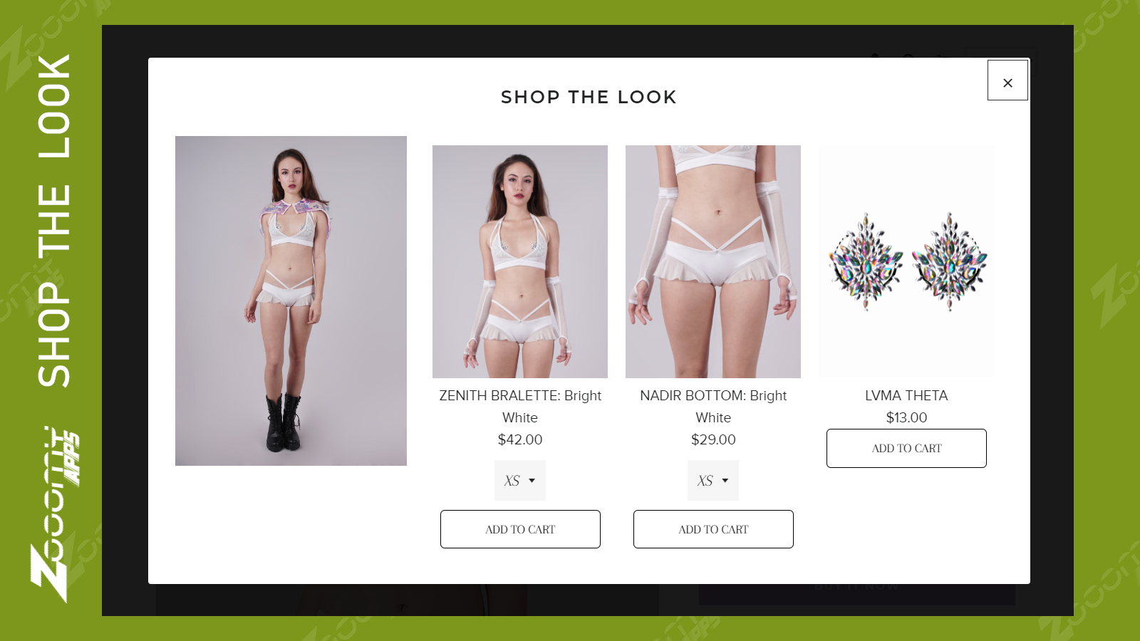 Shop the look ‑ Ace Screenshot