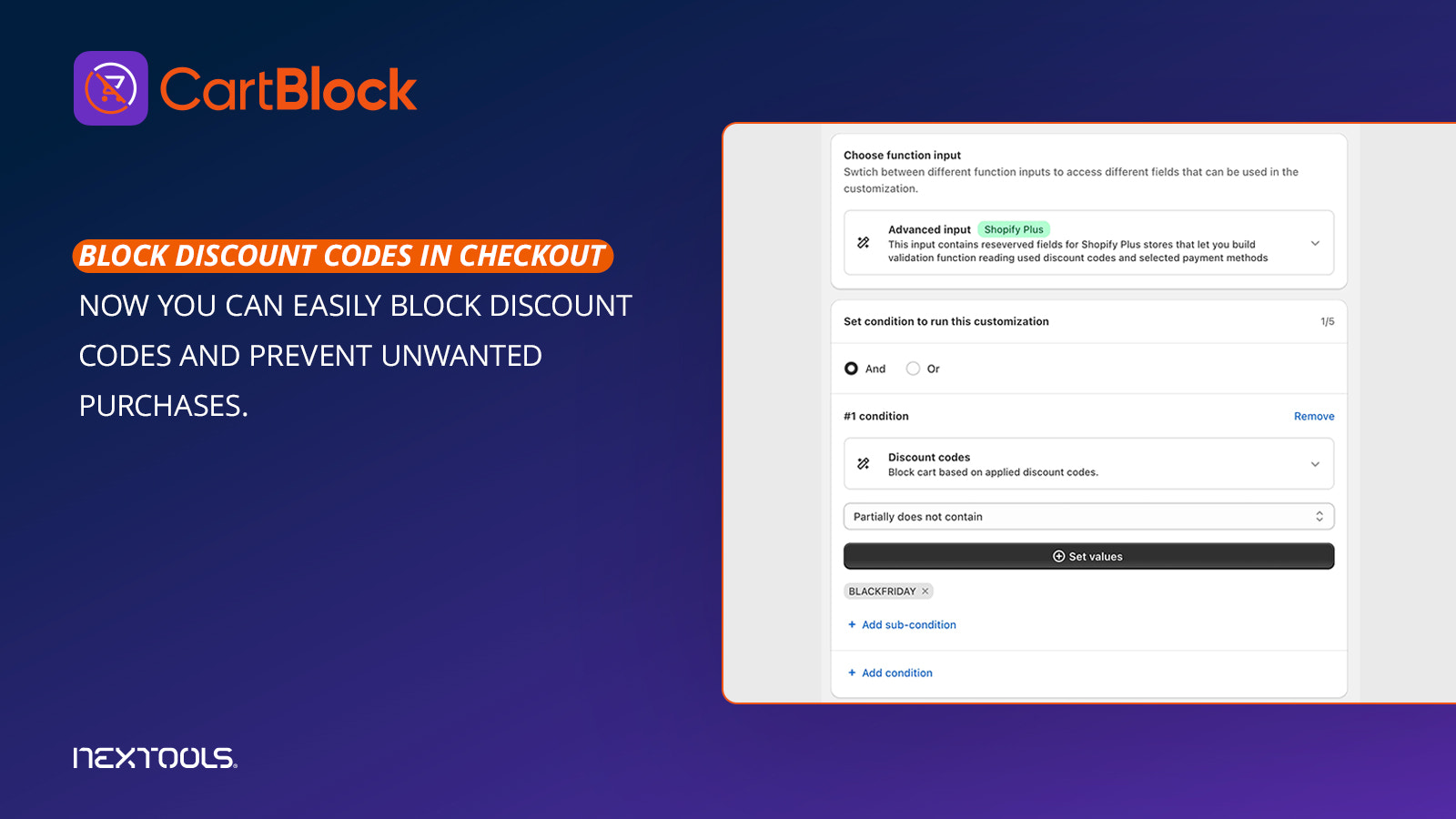 CartBlock Block & Validate any purchase cart and checkout