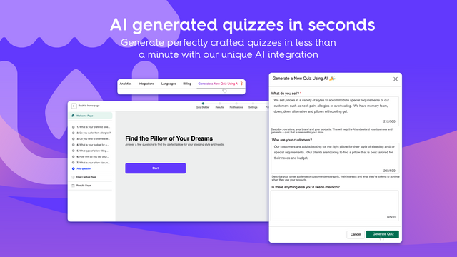 Cuestionarios generados por IA en menos de un minuto
