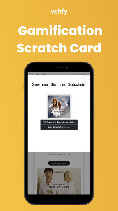 vchfy Scratch Card mobil
