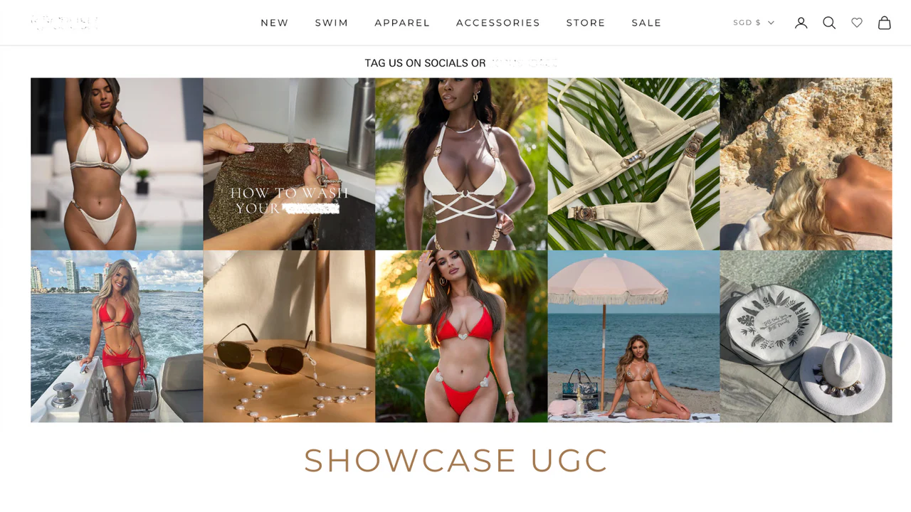 Display customer photos and videos from Instagram & UGC uploads